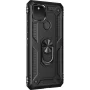 SaharaCase - Military Kickstand Series Carrying Case for Google Pixel 4a 5G - Black - Image 2