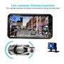 4" 1080P Touch Screen Dash Cam Dual Lens Car DVR Recorder Front and Rear Camera - Image 3