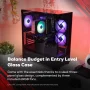 iBUYPOWER - Element SE Gaming Desktop PC Intel Core i5 14400F 2024 NVIDIA RTX 5060 8GB, 16GB RAM Memory, 1TB SSD Storage - Black - Image 3
