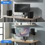 Mount-It! Full Motion Adjustable Height, Articulating, Tilting, Rotating, Desk Table Mount Stand for Laptops and Notebooks with Vented Laptop, Mouse Pad and Holder, Grommet Base (MI-75901) - Image 5