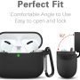 For Apple Airpods Pro 3 Case Silicone Shockproof Protective Cover With Keychain - Image 5