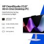 HP - OmniStudio 23.8" Full HD Touchscreen All-in-One w/ Adjustable Height - AMD Ryzen 5 40 - 16GB Memory - 1TB SSD - Amethyst Haze - Image 2
