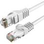 Cat6 Ethernet Patch White Cable 1.5 3 5 7 10 15 20 25 30 50 75 100 200 LAN Lot - Image 4