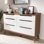 Brighton 6-Drawer White Dresser - Image 3