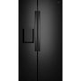 GE - 36 in. Wide 27.9 Cu. Ft. Side-By-Side Refrigerator with Extra Tall Dispenser and In-Door Icemaker - Black - Image 1