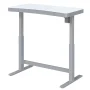 Babin Adjustable Glass Top Metal Base Standing Desk - Image 4