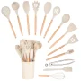 Mainstays 14pcs Cooking Utensil Set with Caddy - Image 5