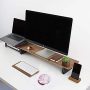 Memory Foam Wrist Support Mouse Pad Comfortable Padded Wrist Mousepads 9in X10in Desktop Notebook Mouse Mat (Marble Pretty Pink-Foam) - Image 2