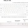 BoYata Wireless Keyboard, Ultra Slim Keyboard with Type-C Converter Compatible - Image 4