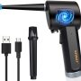 Cordless Air Duster for Computer, Better Choice for Air Can Duster, Compressed Air Can, Air Canister, Spray Air Duster for Computer, w/ 6000mAh Rechargeable Battery, 10W Fast Charging, 33000 RPM - Image 2