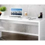 Bronislava High Gloss Home Office White Desk - Sleek Design - Image 6