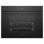 Fisher & Paykel - 30" 3 Cu. Ft. Single Combination Steam Oven, 6.8" Touchscreen - Minimal (Soft - Black - Image 1