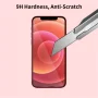 Beeyoka [3 Pack] Screen Protector Compatible with iPhone 12,iPhone 12 Camera Protector, Front and Back Screen Protector Tempered Glass [Anti-Scratch] Protective Film(6.1") - Image 2
