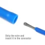 EverStart 50-Piece Splice Connectors Kit, Model 5115, Blue, UL, Automotive Electrical Parts - Image 4