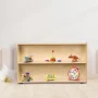 RRI Goods 2 Shelf Montessori Bookcase W Caster BookShelf Storage Organizer - Image 2