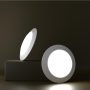7.5" LED Dimmable Flush Mount Light Fixture, 16.5W, 2700K Warm White, 6 Pack - Image 3