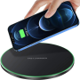 Cargador Inalambrico Para Iphone 8 plus X Xs Samsung S8 S9 Note 9 Max 20W Qi- - Image 5