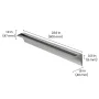 RAIL 0.31 in. Silver Shelf Bracket, 23.6 in - Image 3