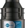 InSinkerator - Badger 5XP Lift and Latch Power Series 3/4 HP Continuous Feed Garbage Disposal with Power Cord - Black - Image 1