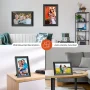 NUSICAN 10.1inch Uhale Digital Photo Frame, WiFi Picture Frames with HD Touch Screen, 32GB Memory, Share Photo Instantly Via Free APP, Best Gift for Mother's Day/Wedding/Graduation Ceremony (2Pack) - Image 3