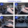 Car Steering Wheel Tray Desk Two Sided For Laptop Drink Food Work Table Holder - Image 6