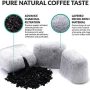 Nispira Activated Charcoal Water Filter Replacement For Braun Coffee Maker Brewer BRSC004. For BrewSense Drip Model, 24 Packs - Image 3