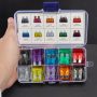 100pcs Car Automotive Medium Standard Fuses Auto Blade Fuse Assortment Kit APM - Image 6