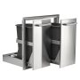 Coyote Outdoor Living - 26" Pull Out Trash and Recycle - Stainless Steel - Image 4