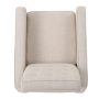 Mervynn Wheat Polyester Standard (No Motion) Recliner - Image 3