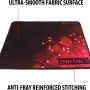 ENHANCE Large Gaming Mouse Pad XL - Big Mouse Mat , Anti-Fray Stitching , Non-Slip Rubber Base , High Precision Tracking for Thick Mousepad Smooth Cloth Fabric Professional Esports Mat (Red) - Image 4