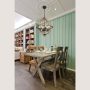 TZOE Orb 4-Light Metal Chandelier,Rustic Vintage Chandelier,Stardust Finish,Foyer Light,Adjustable Height,Dining Room Lighting Fixtures Hanging,Living Room Light,Kitchen Chandelier UL Listed - Image 3