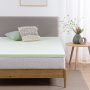 Zinus 1.5" Memory Foam Mattress Topper - Green Tea, King - Image 1
