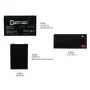 12-Volt 7.2 Ah SLA (Sealed Lead Acid) AGM Type Replacement Battery for Alarm/Security Systems (4-Pack) - Image 3