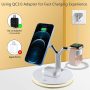 Mag-Safe Wireless Charger for Apple Products,3 in 1 Magnetic Wireless Charging Station with Night Lamp for iWatch SE/6/5/4/3/2,iPhone 13 12/Pro/Pro Max/Mini/SE/11/X/XS/8 Plus,Wireless Earbuds 2/Pro - Image 3