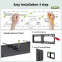 USX MOUNT Large Tilting TV Wall Mount for 37-95" TVs, Universal tv mount with Capacity 132 lbs up to 600x400mm VESA, 24" Wood Stud - Image 5