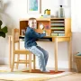 Kids Media Desk Hutch and Chair Set - Image 3
