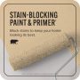 5 gal. #S300-3 Almond Cookie Extra Durable Eggshell Enamel Interior Paint & Primer - Image 4