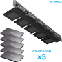 19" 1U Rackmount for Raspberry Pi, SSD Bracket for Any 2.5" Ssds, Hold up to 5 R - Image 6