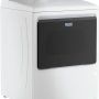 Maytag - 7.4 Cu. Ft. Smart Electric Dryer with Extra Power and Advanced Moisture Sensing - White - Image 2