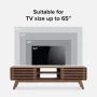 Mopio Ensley 59" Low Mid-Century Modern TV Stand Console for TV Under 70" Oak - Image 6