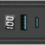 myCharge - RetractaCharger 20,000 mAh Portable Charger for Most USB-C Phones - Black - Image 2
