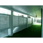 Square 4 ft. x 32 in. Black Vinyl Decorative Screen Panel - Image 4