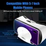 VR Headset with Controller Adjustable 3D VR Glasses Virtual Reality Headset HD Blu-ray Eye Protection Support 5~7 Inch for Phone/Android - Image 6