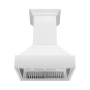 ZLINE - 30 inches - Externally Vented - Wall Range Hood - Rustic Bright White Finish - Image 3