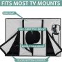 Garnetics Outdoor TV Cover 60-65 Inch Waterproof and Weatherproof TV Covers | Outdoor TV Enclosure | Smart Shield TV Screen Protector for Outside TV | Cover for Moving | TV Display Protectors - Gray - Image 1