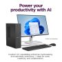 Lenovo - IdeaCentre Tower Desktop - Copilot+ PC - AMD Ryzen AI 7 350 - 32GB Memory - 1TB - Luna Grey - Image 3