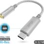 Pengo USB-C to 3.5 mm Audio Headphone Adapter, USB C DAC, Audio Jack for Type C Devices Like iPad Pro 2018, AUX Adapter for Pixel 2/3 XL, S8, S9,S10, Note 10 and More (Braided-Silver) - Image 4