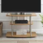 Designs2Go 31.5 in. Light Oak Particle Board TV Stand Fits TVs Up to 37 in. - Image 3