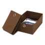 15111 Jaya Simplistic Computer Study Desk With Bin Drawers, Espresso - Image 5