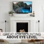 SANUS VuePoint Tilting TV Wall Mount for 42-90 Inch TVs, Adjustable Tilt - Image 5